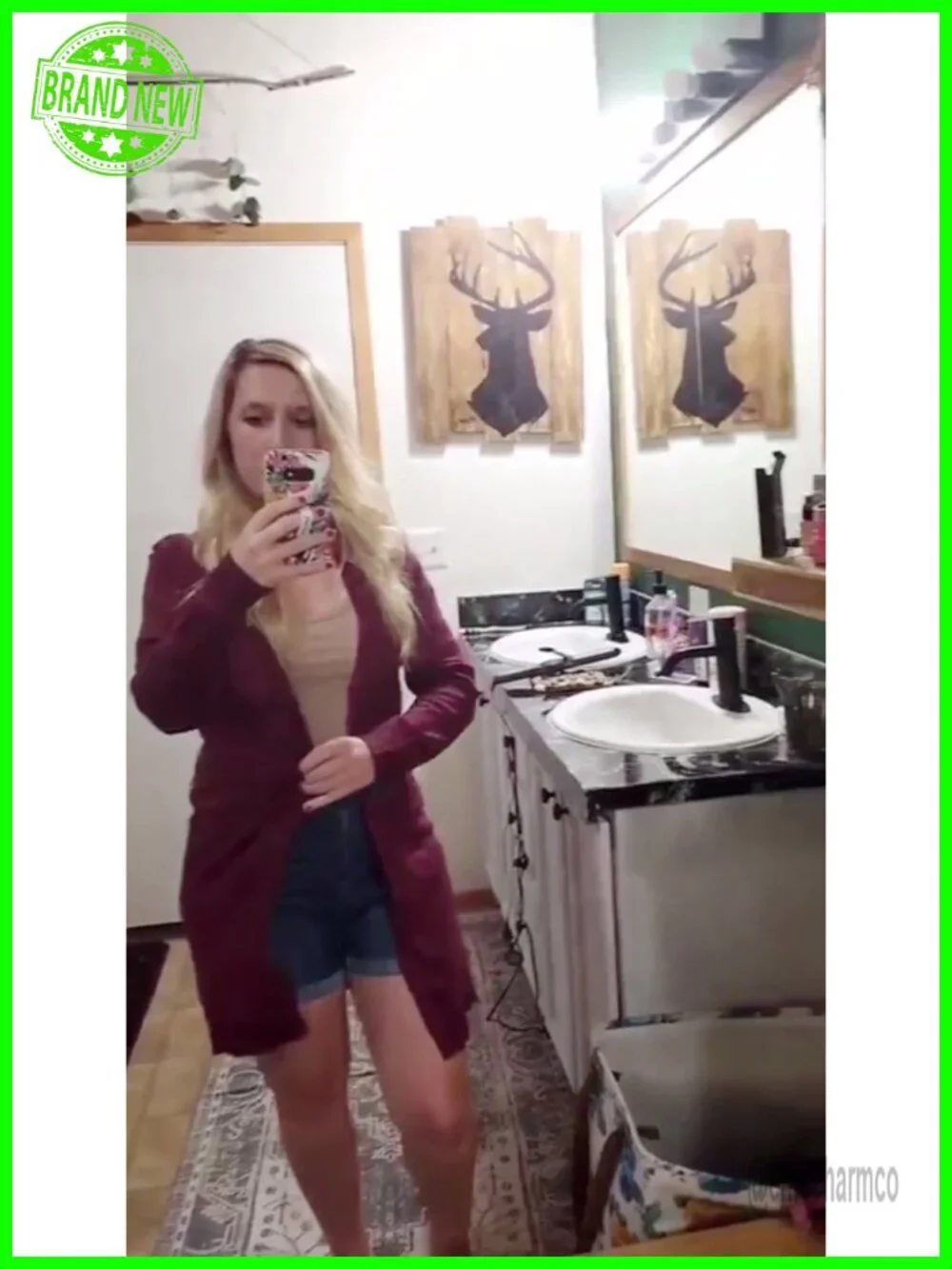 Women's Long Sleeve Open Front Cardigan
